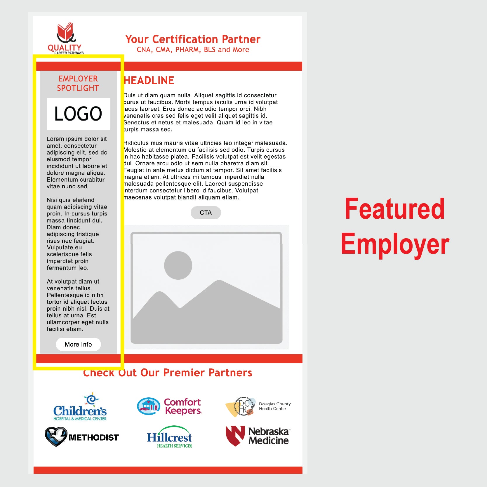 Employer eNewsletter: Feature Employer